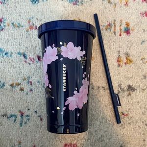 Starbucks spring 21 sakura wreath stainless 18 oz tumbler